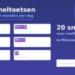 Excel sneltoetsen overzicht - de 20 beste toetscombinaties voor sneller werken